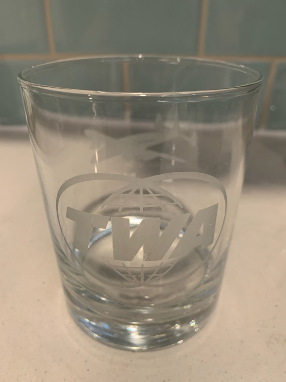 TWA Rocks Glass